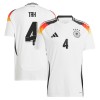 Original Fußballtrikot Deutschland Tah 4 Heimtrikot EURO 2024 Für Herren